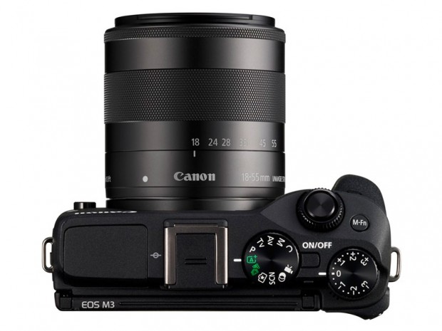 Canon EOS M3 (Atas), Image Credit : Canon