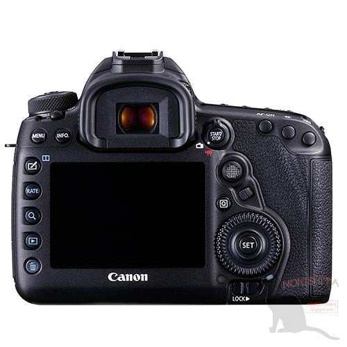 Kamera DSLR Canon 5D Mk IV (Belakang)