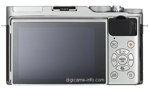 Kamera Terbaru Fujifilm X-A3 (Belakang)