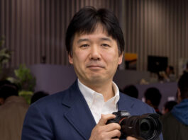 Kenji Tanaka, Wakil Presiden Senior dan Manajer Senior Sony Imaging Business (Gambar via Dpreview)